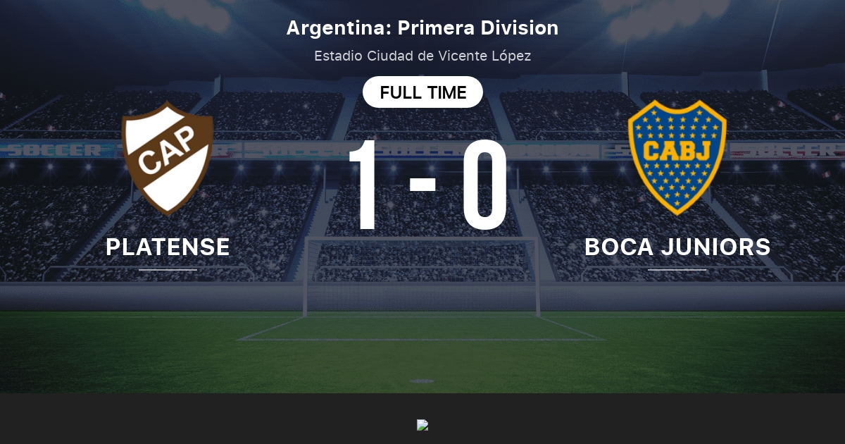 Platense vs Boca Juniors: estadísticas del enfrentamiento directo - 6/2