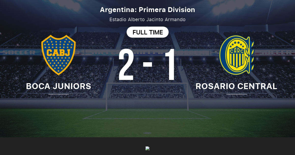 Boca Juniors vs Rosario Central: estadísticas del enfrentamiento