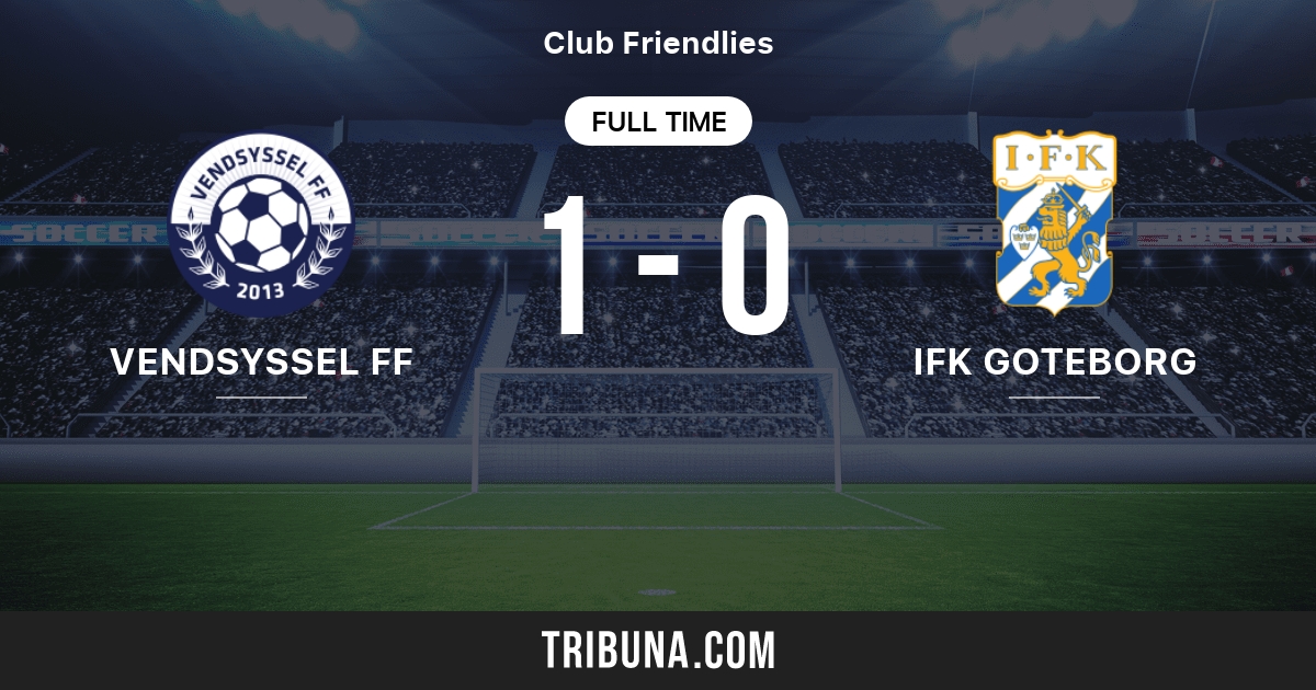 Vendsyssel FF vs IFK estadísticas del enfrentamiento directo