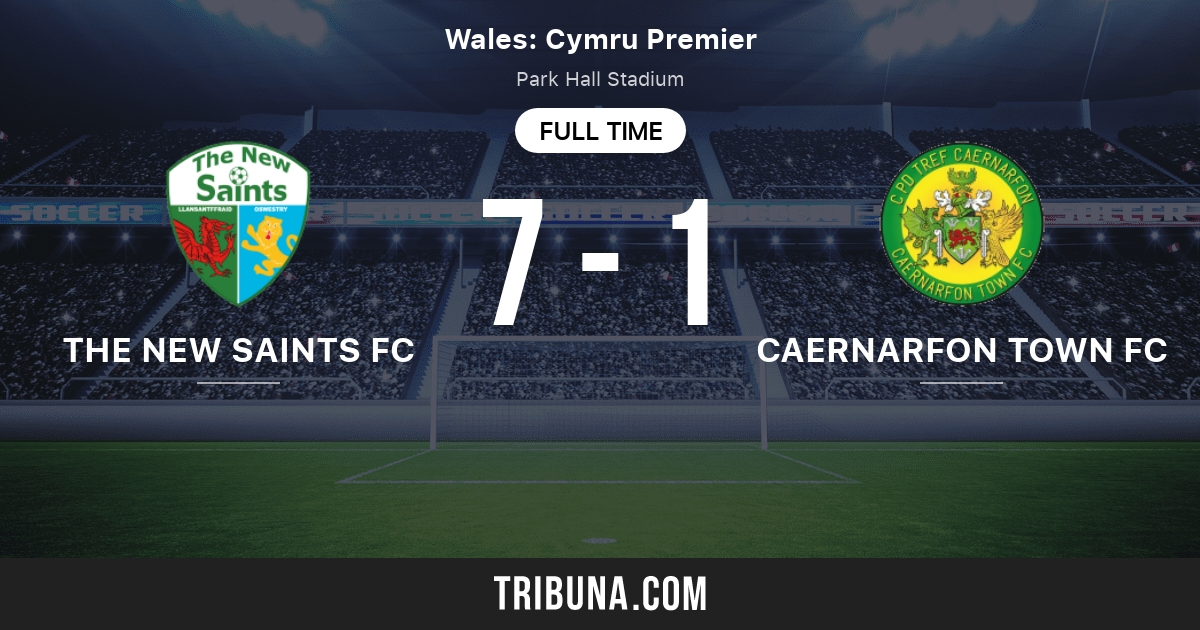 The New Saints FC vs Caernarfon Town FC Live Score, Stream and H2H