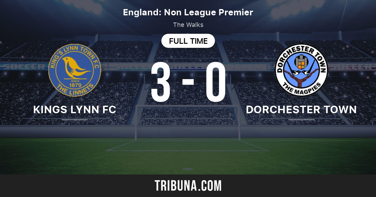 Kings Lynn FC vs Dorchester Town Clasificaciones en Inglaterra. Non