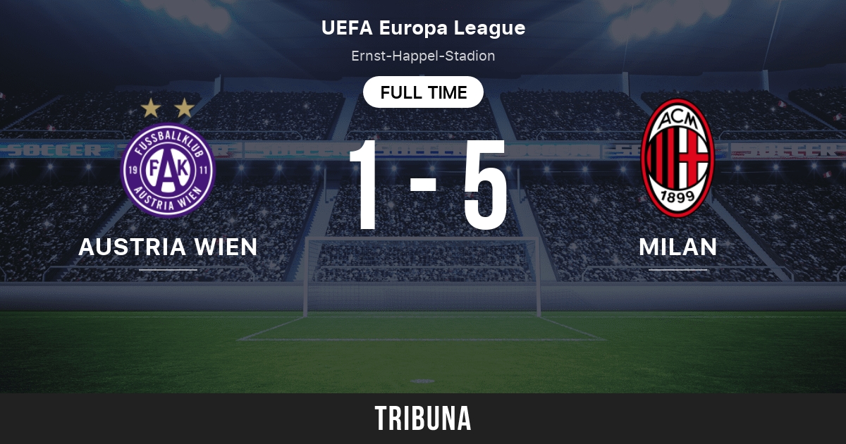 Austria Wien vs AC Milan: Live Score, Stream and H2H results 9/14/2017.  Preview match Austria Wien vs AC Milan, team, start time. Tribuna.com