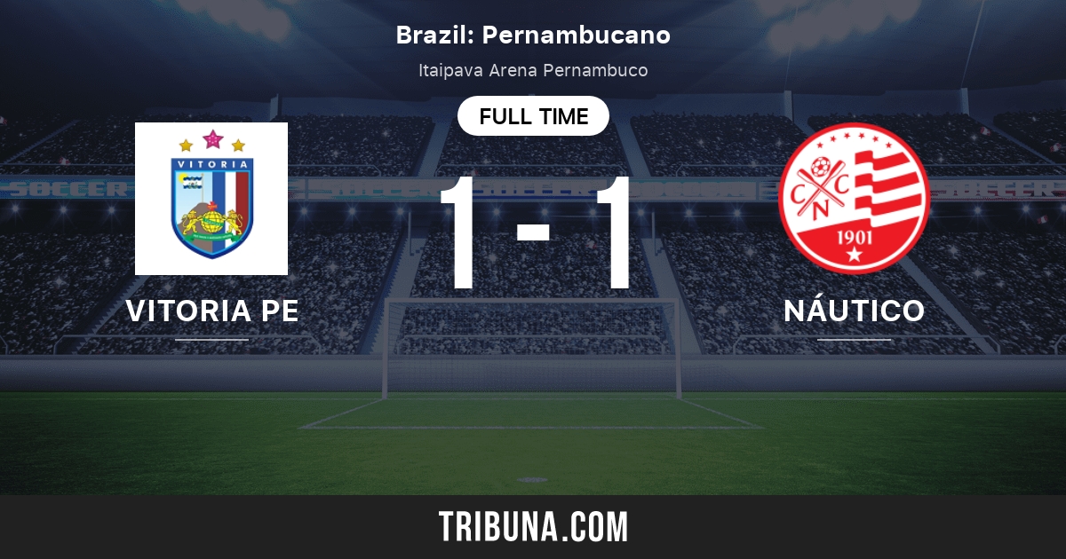 Vitoria PE vs Nautico PE: <b>Live</b> Score, <b>Stream</b> and H2H results 01/28 ...