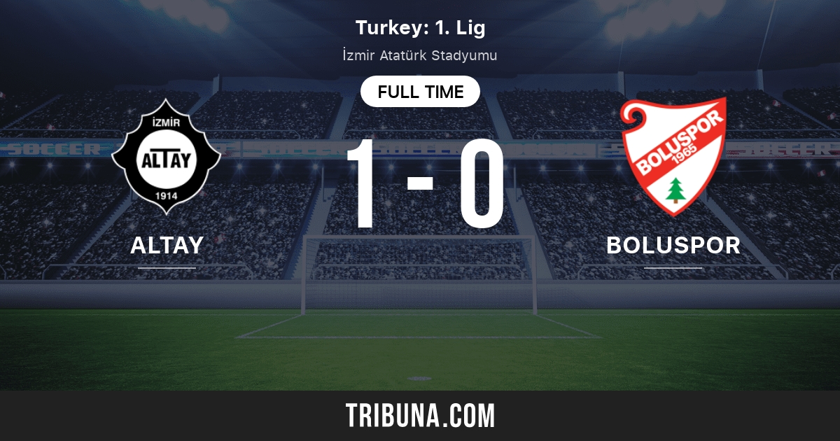 Altay Izmir Vs Boluspor Live Score Stream And H2h Results 02 16 2019 Preview Match Altay Izmir Vs Boluspor Team Start Time Tribuna Com