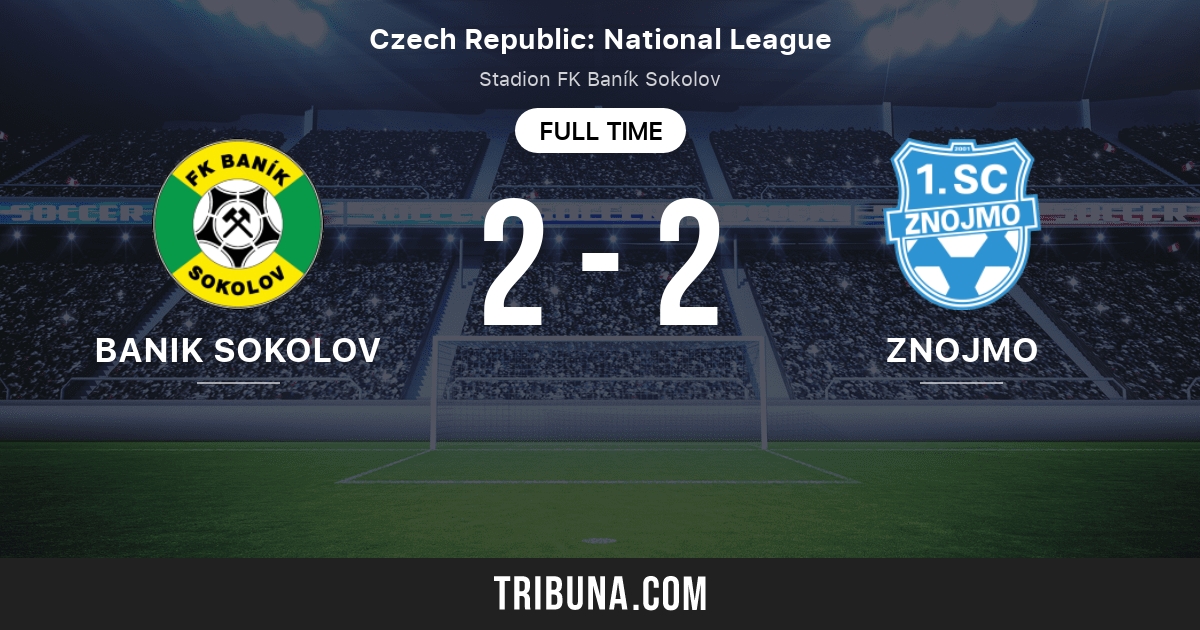 FK Banik Sokolov vs 1 SC Znojmo FK Score en direct, Stream et