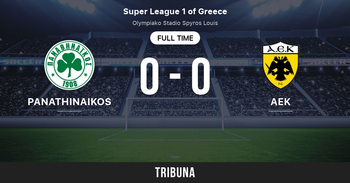 Panathinaikos vs AEK Athens: Live Score, Stream and H2H results 11/3/2018.  Preview match Panathinaikos vs AEK Athens, team, start time. Tribuna.com
