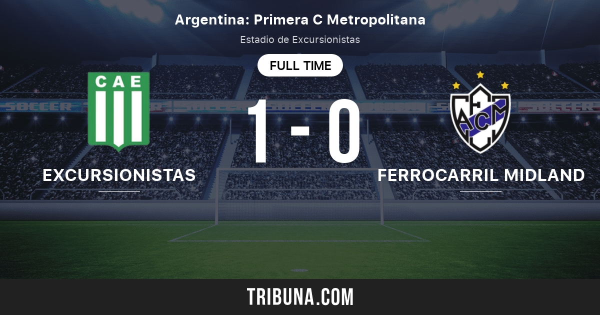 Excursionistas vs Ferrocarril Midland: Live Score, Stream and H2H