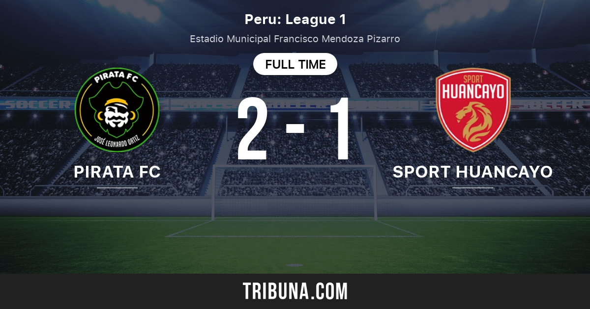 Pirata Fc Vs Sport Huancayo Head To Head Statistics Match 09 28 2019 Tribuna Com