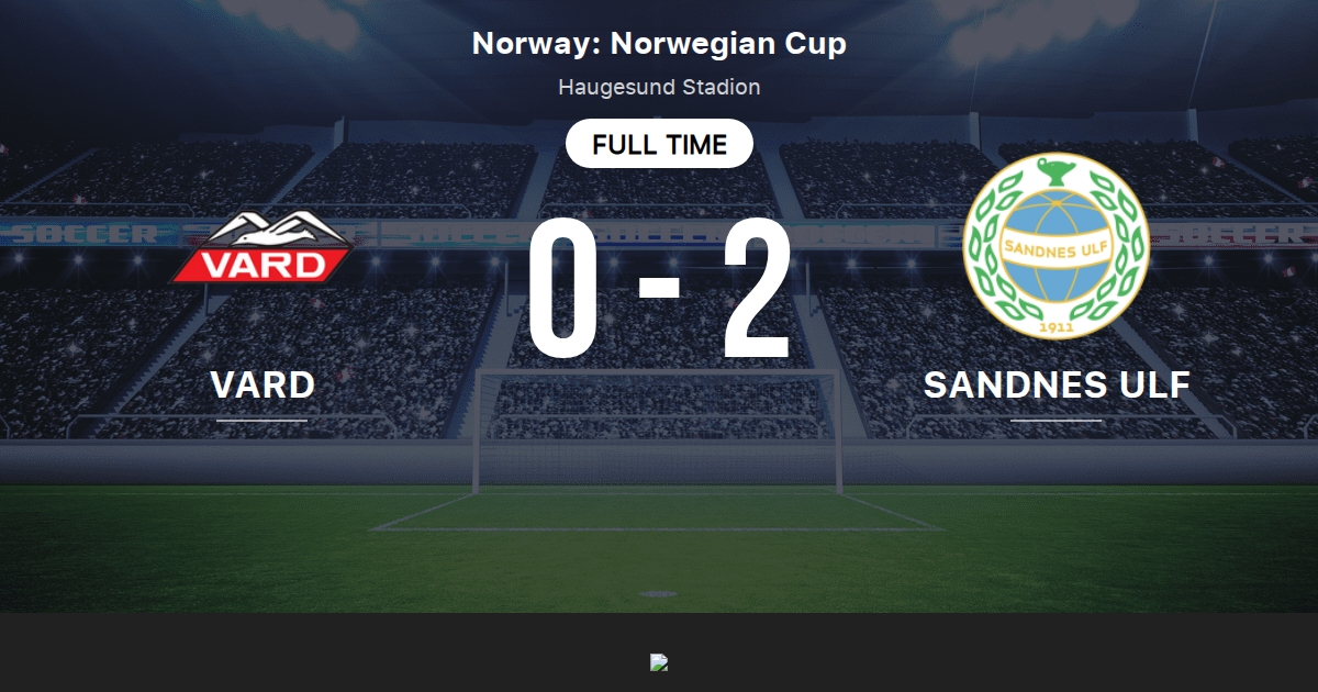 Vard Haugesund vs Sandnes Ulf Live Score, Stream and H2H results 5/22
