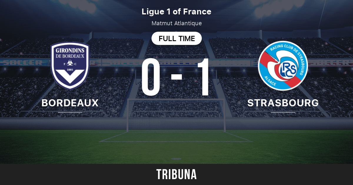 Girondins Bordeaux vs Strasbourg: Live Score, Stream and H2H results  12/15/2019. Preview match Girondins Bordeaux vs Strasbourg, team, start  time. Tribuna.com