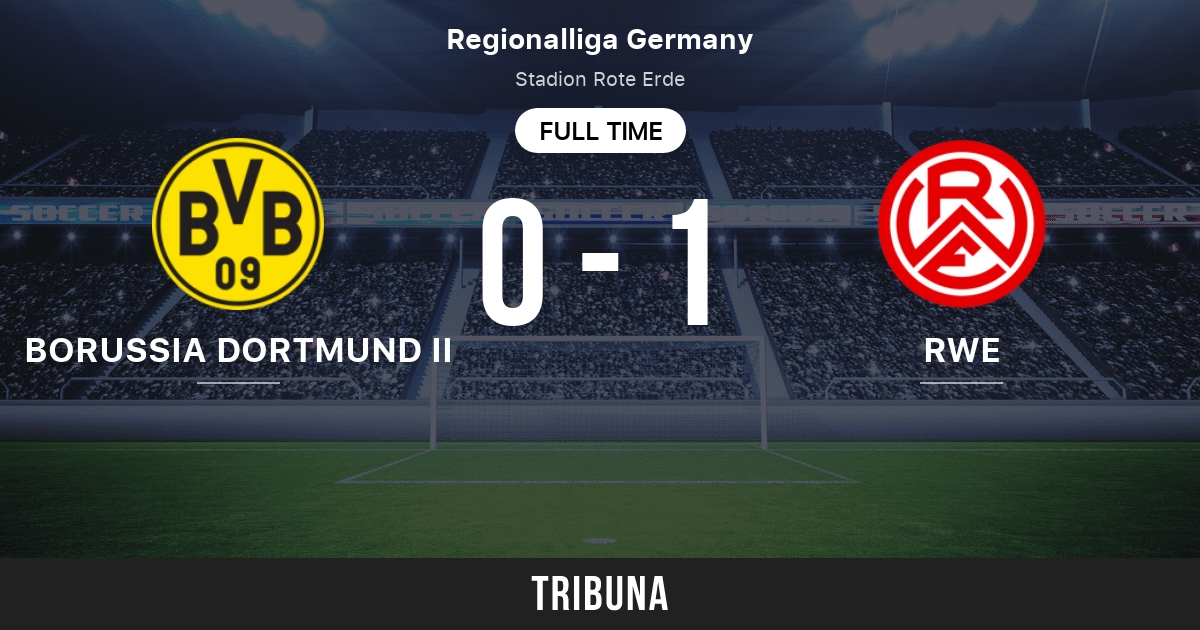 Borussia Dortmund II vs RW Essen: Live Score, Stream and H2H results  8/13/2022. Preview match Borussia Dortmund II vs RW Essen, team, start  time. Tribuna.com