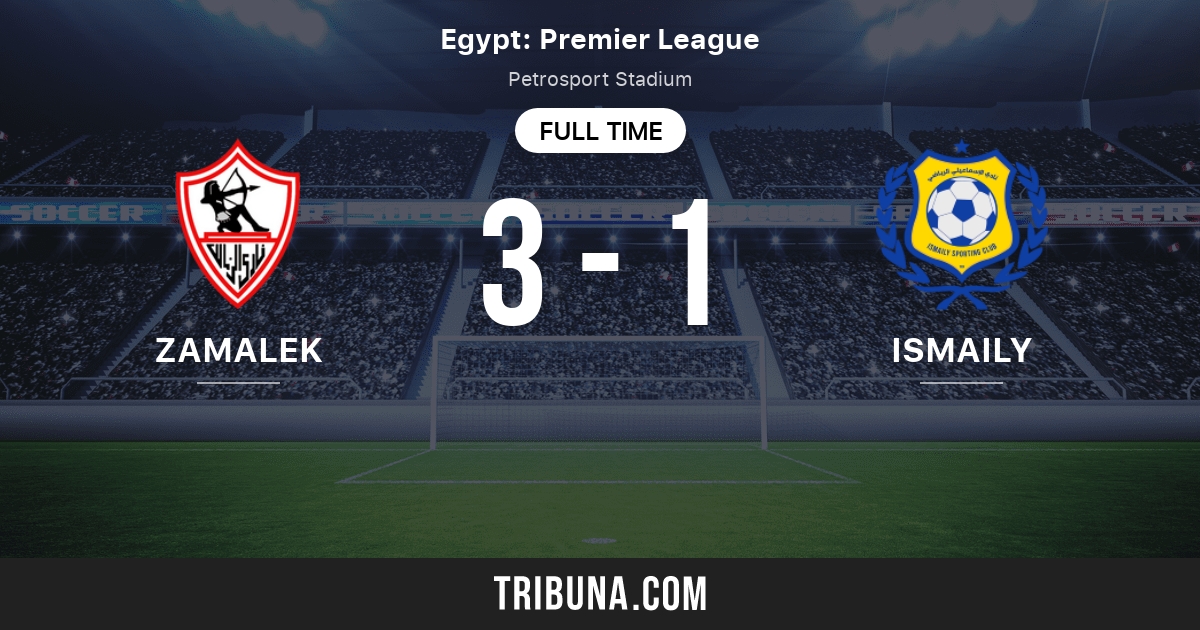 Zamalek vs Ismaily Head to Head statistics match 7/24/2019.