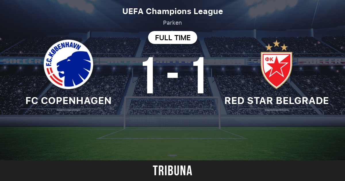 FC Copenhagen vs Red Belgrade: Head to Head statistics match - 8/13/2019. Tribuna.com
