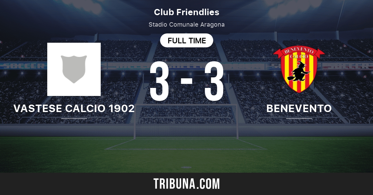Vastese Calcio 1902 vs Benevento Live Score, Stream and H2H results 8