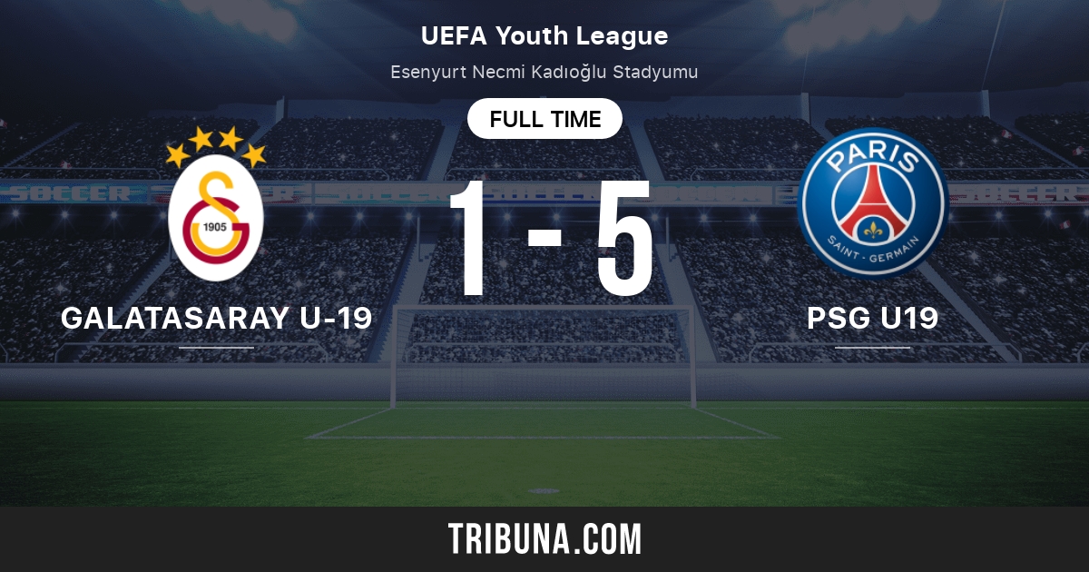Galatasaray U19 vs PSG U19: Live Score, Stream and H2H results 10/1
