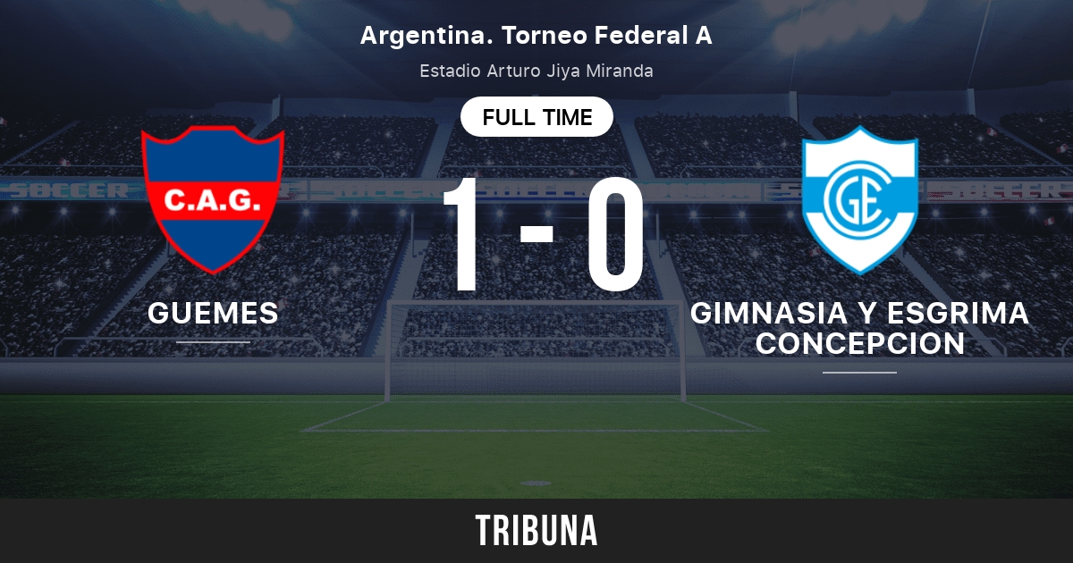 Gimnasia Y Esgrima vs Club Atletico Guemes: Live Score, Stream and H2H  results 2/9/2020. Preview match Gimnasia Y Esgrima vs Club Atletico Guemes,  team, start time. 