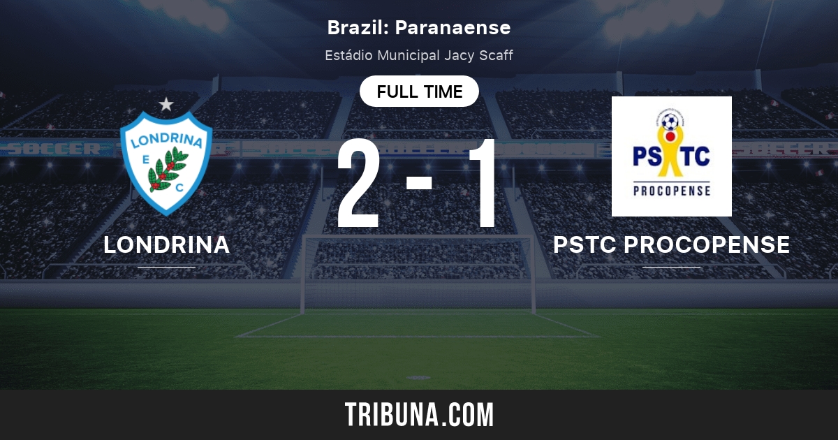 Londrina Pr Vs Pstc Procopense Classement En Paranaense 1 19