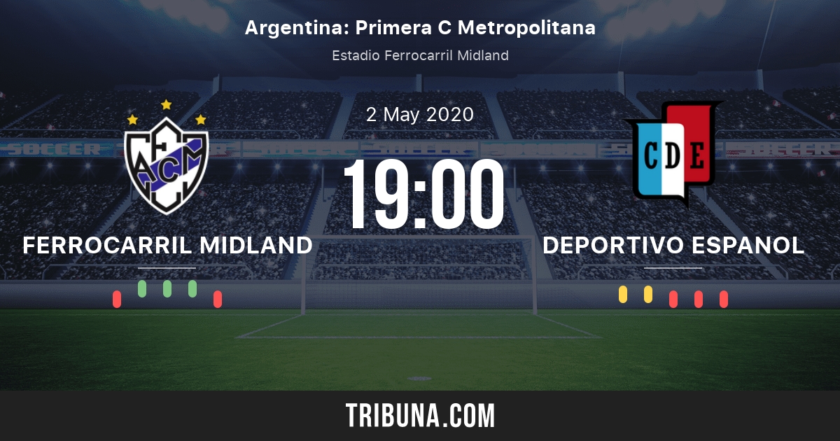 Ferrocarril Midland vs Deportivo Espanol: Live Score, Stream and H2H  results 10/2/2023. Preview match Ferrocarril Midland vs Deportivo Espanol,  team, start time.