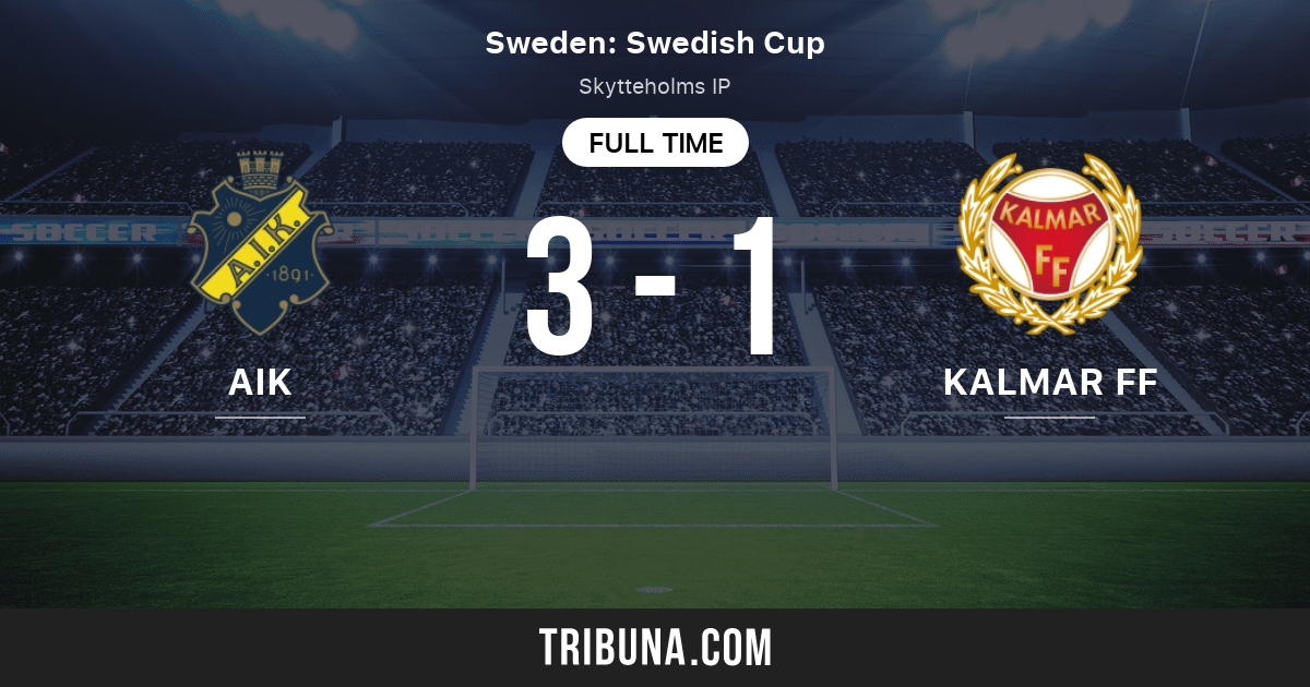 Aik Vs Kalmar Ff Live Score Stream And H2h Results 03 09 2020 Preview Match Aik Vs Kalmar Ff Team Start Time Tribuna Com