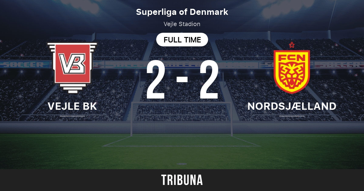 Vejle BK vs Nordsjælland: Live Score, Stream and H2H results 10/22/2021.  Preview match Vejle BK vs Nordsjælland, team, start time. Tribuna.com