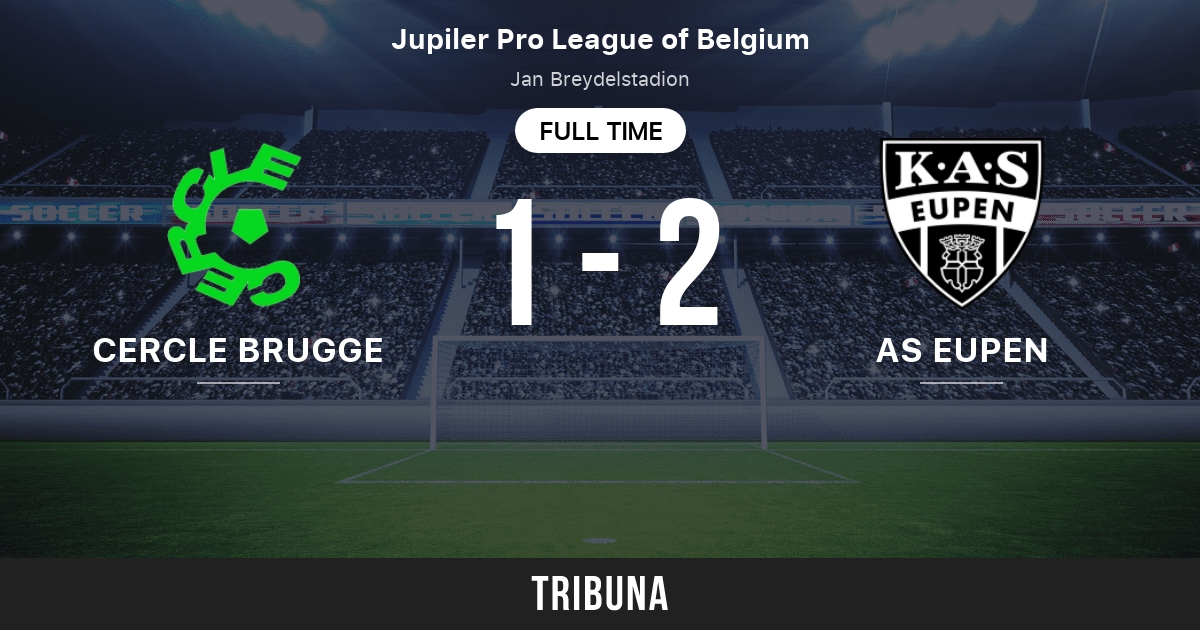 Cercle Brugge Vs As Eupen Live Score Stream And H2h Results 01 09 2021 Preview Match Cercle Brugge Vs As Eupen Team Start Time Tribuna Com