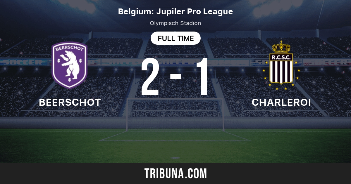 Kfco Beerschot Wilrijk Vs Royal Charleroi Sc Standings In Belgium Pro League 04 07 2021