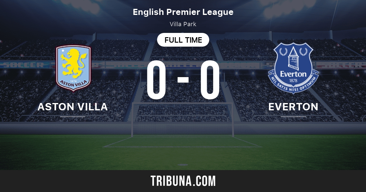 Everton Vs Aston Villa H2h Results  AngloSearch