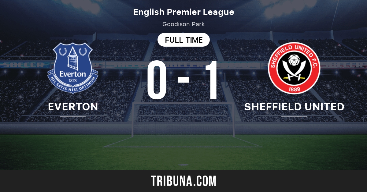 Everton vs Sheffield United Live Score, Stream and H2H results 05/16