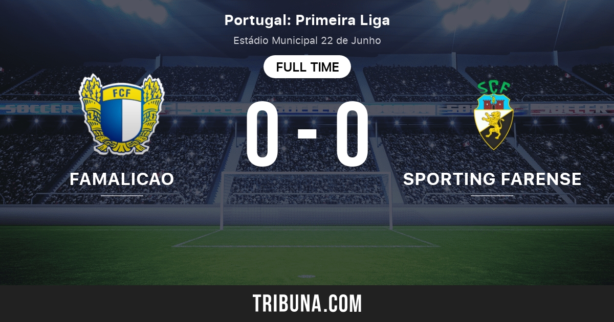 Fc Famalicao Vs Sporting Farense Live Score Stream And H2h Results 02 27 2021 Preview Match Fc Famalicao Vs Sporting Farense Team Start Time Tribuna Com