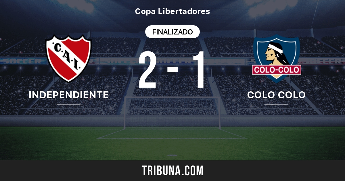 CA Independiente vs Colo Colo: Clasificaciones en Copa ...