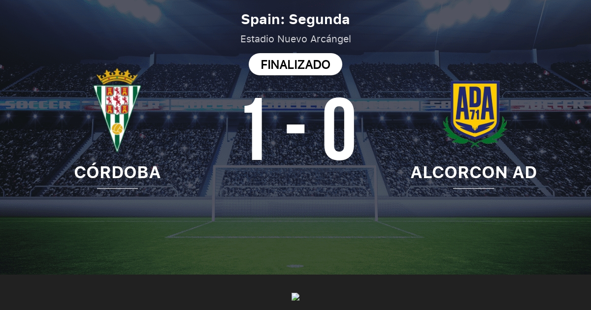 Cordoba Vs Ad Alcorcon Marcador En Vivo Retransmision Y Enfrentamientos Directos 25 02 17 Previsualizar Partido Cordoba Vs Ad Alcorcon Equipo Hora De Comienzo Tribuna Com