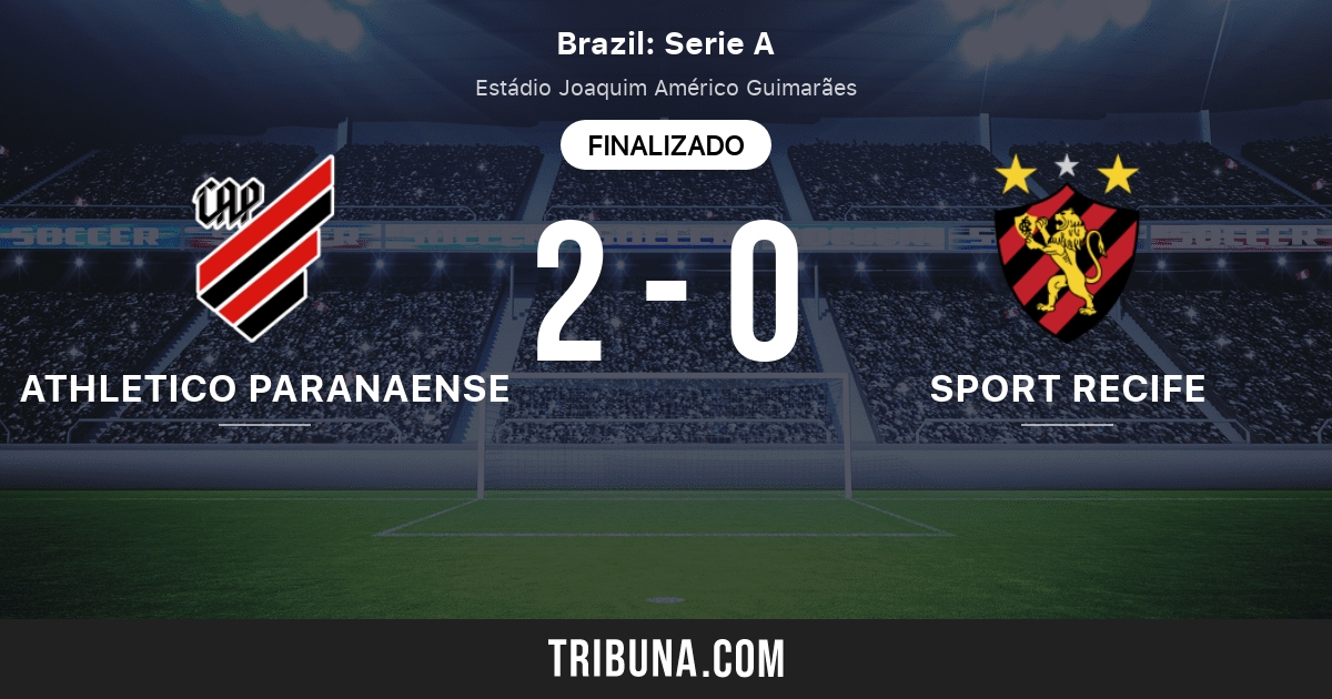 Atletico Paranaense Vs Sport Recife Pe Marcador En Vivo Retransmision Y Enfrentamientos Directos 26 02 2021 Previsualizar Partido Atletico Paranaense Vs Sport Recife Pe Equipo Hora De Comienzo Tribuna Com