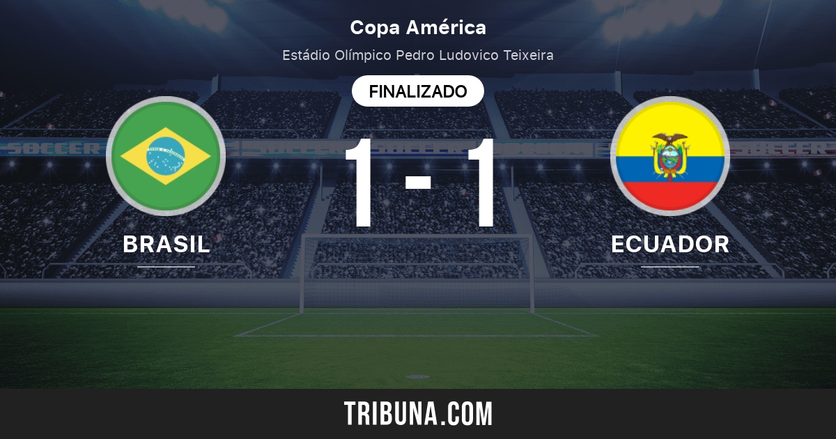 Brasil Vs Ecuador Estadisticas Del Enfrentamiento Directo 27 06 2021 Tribuna Com