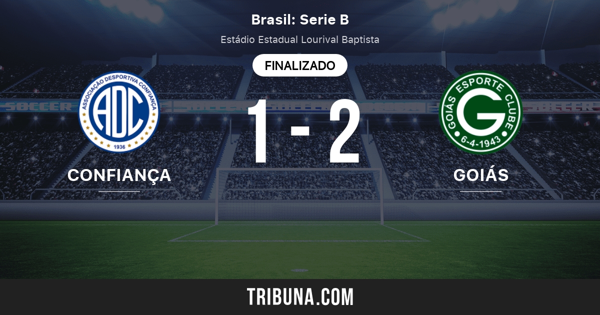Confianca Se Vs Goias Go Marcador En Vivo Retransmision Y Enfrentamientos Directos 26 08 2021 Previsualizar Partido Confianca Se Vs Goias Go Equipo Hora De Comienzo Tribuna Com