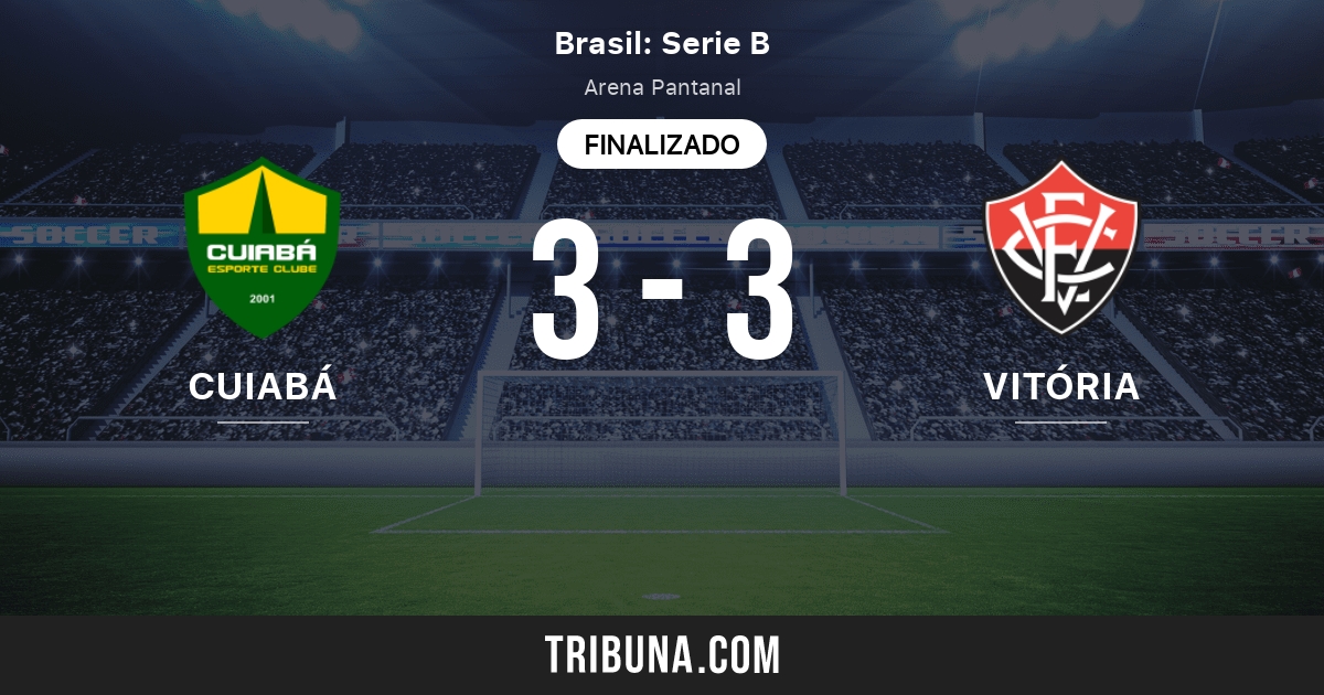 Cuiaba Esporte Clube Mt Vs Vitoria Ba Marcador En Vivo Retransmision Y Enfrentamientos Directos 09 12 Previsualizar Partido Cuiaba Esporte Clube Mt Vs Vitoria Ba Equipo Hora De Comienzo Tribuna Com