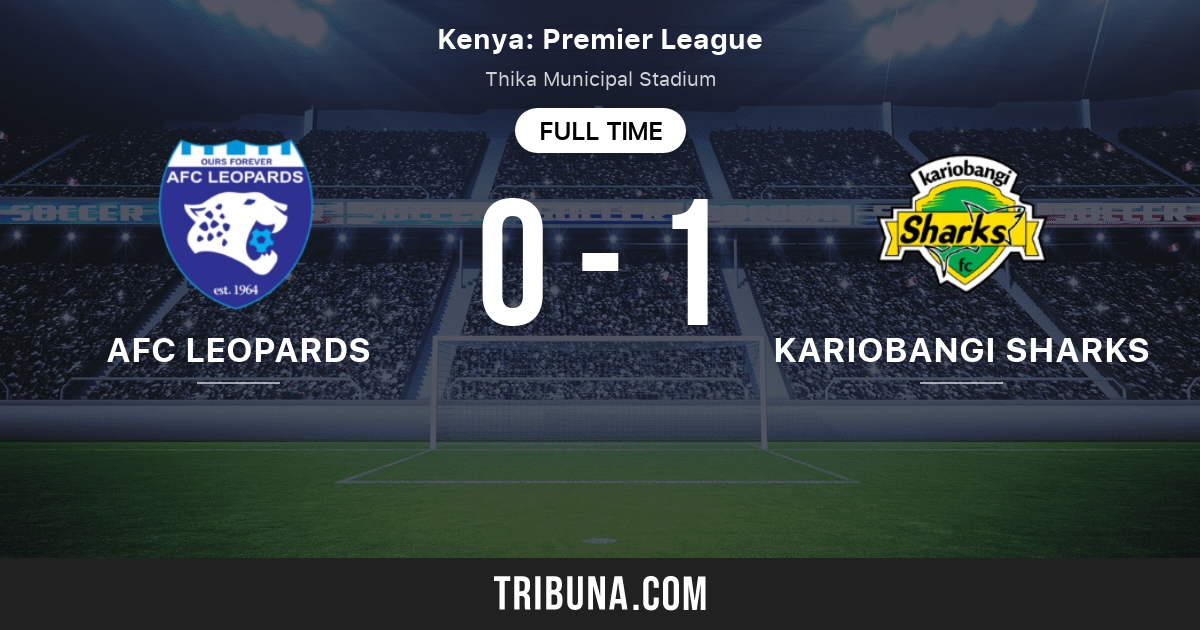 Afc Leopards Vs Kariobangi Sharks Score En Direct Stream Et Resultats H2h 30 06 2021 Avant Match Afc Leopards Vs Kariobangi Sharks Equipe Heure De Debut Tribuna Com [ 630 x 1200 Pixel ]