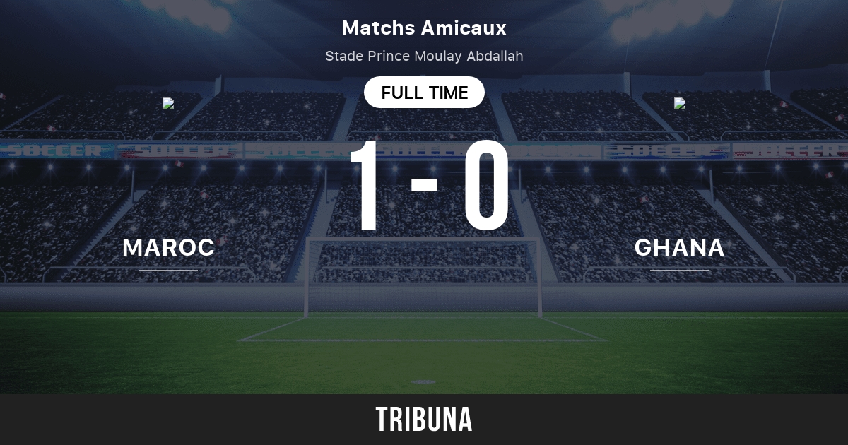 Maroc Vs Ghana Score En Direct Stream Et Resultats H2h 08 06 2021 Avant Match Maroc Vs Ghana Equipe Heure De Debut Tribuna Com