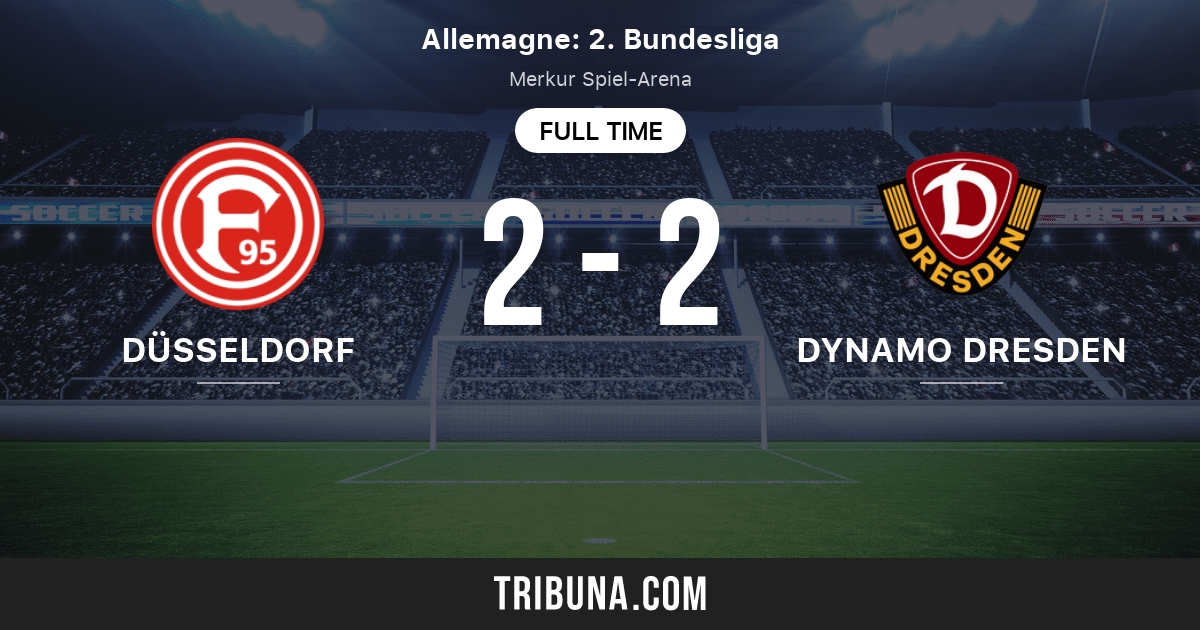 Fortuna Dusseldorf Vs Sg Dynamo Dresden Classement En 2 Bundesliga 24 04 2022