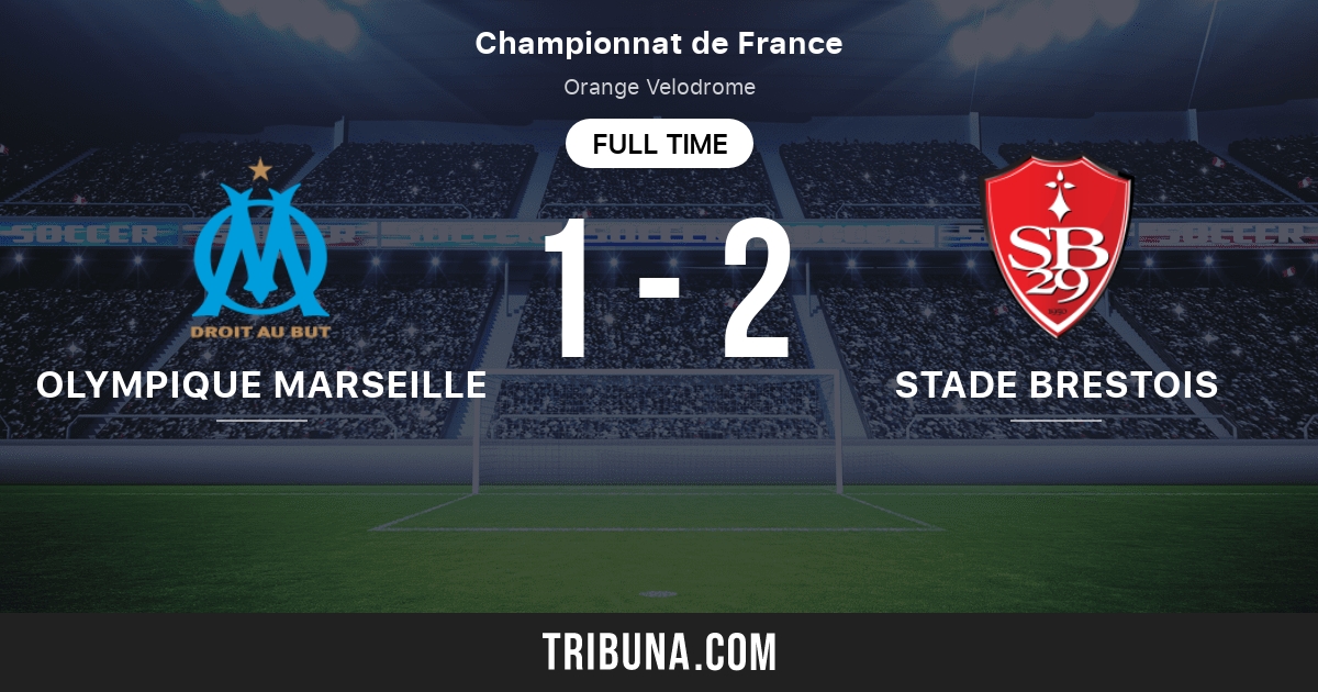 Olympique Marseille Vs Stade Brestois Score En Direct Stream Et Resultats H2h 05 12 2021 Avant Match Olympique Marseille Vs Stade Brestois Equipe Heure De Debut Tribuna Com [ 630 x 1200 Pixel ]