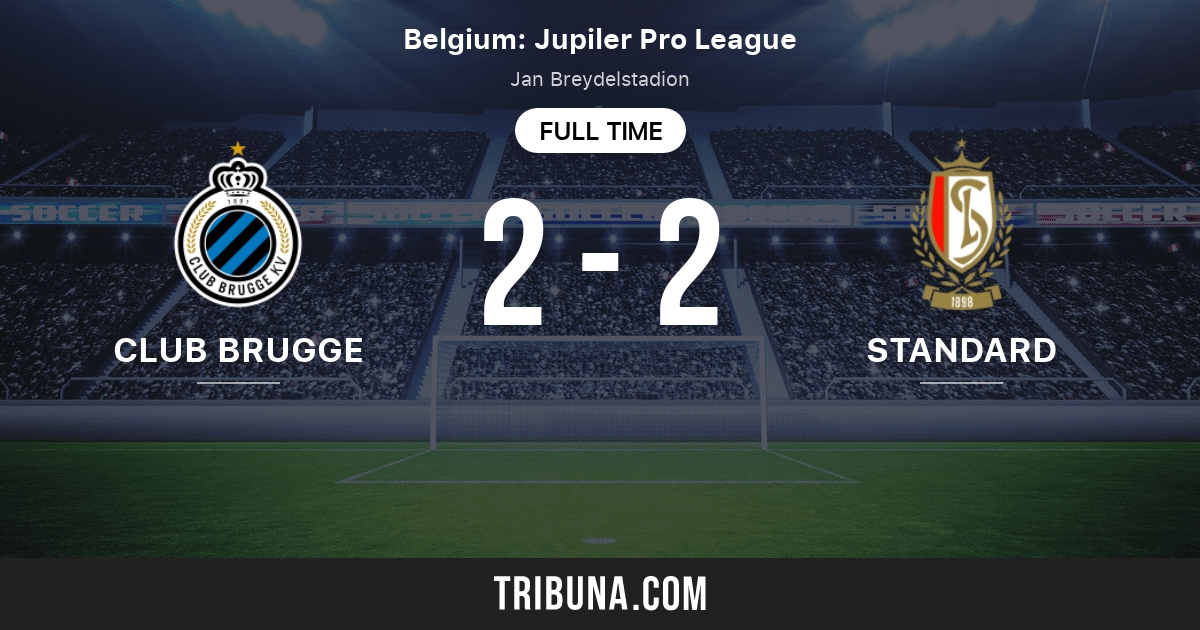 FC Bruges vs Standard de Liège Score en direct, Stream et résultats
