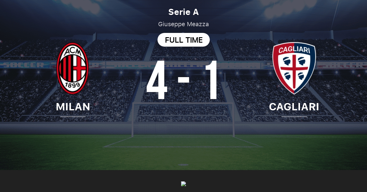 Ac Milan Vs Cagliari Score En Direct Stream Et Resultats H2h 29 08 2021 Avant Match Ac Milan Vs Cagliari Equipe Heure De Debut Tribuna Com [ 630 x 1200 Pixel ]