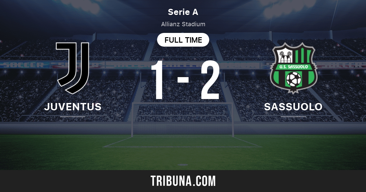 Juventus vs sassuolo h2h