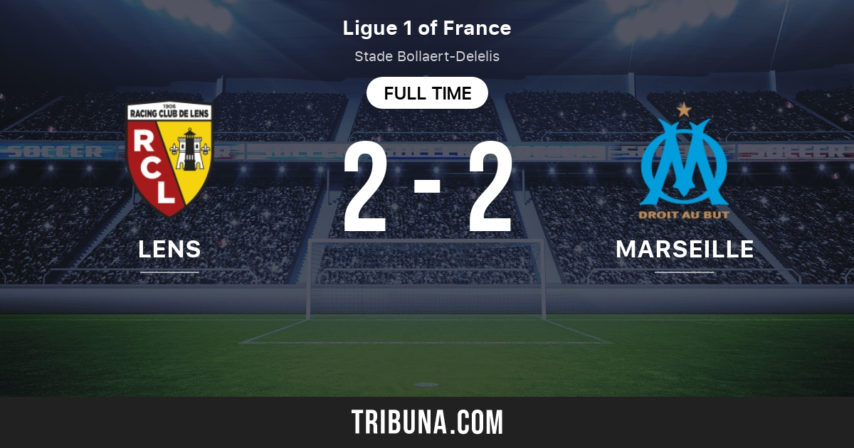 Lens vs Olympique Marseille Score en direct, Stream et résultats H2H 03/02/2021. Avantmatch